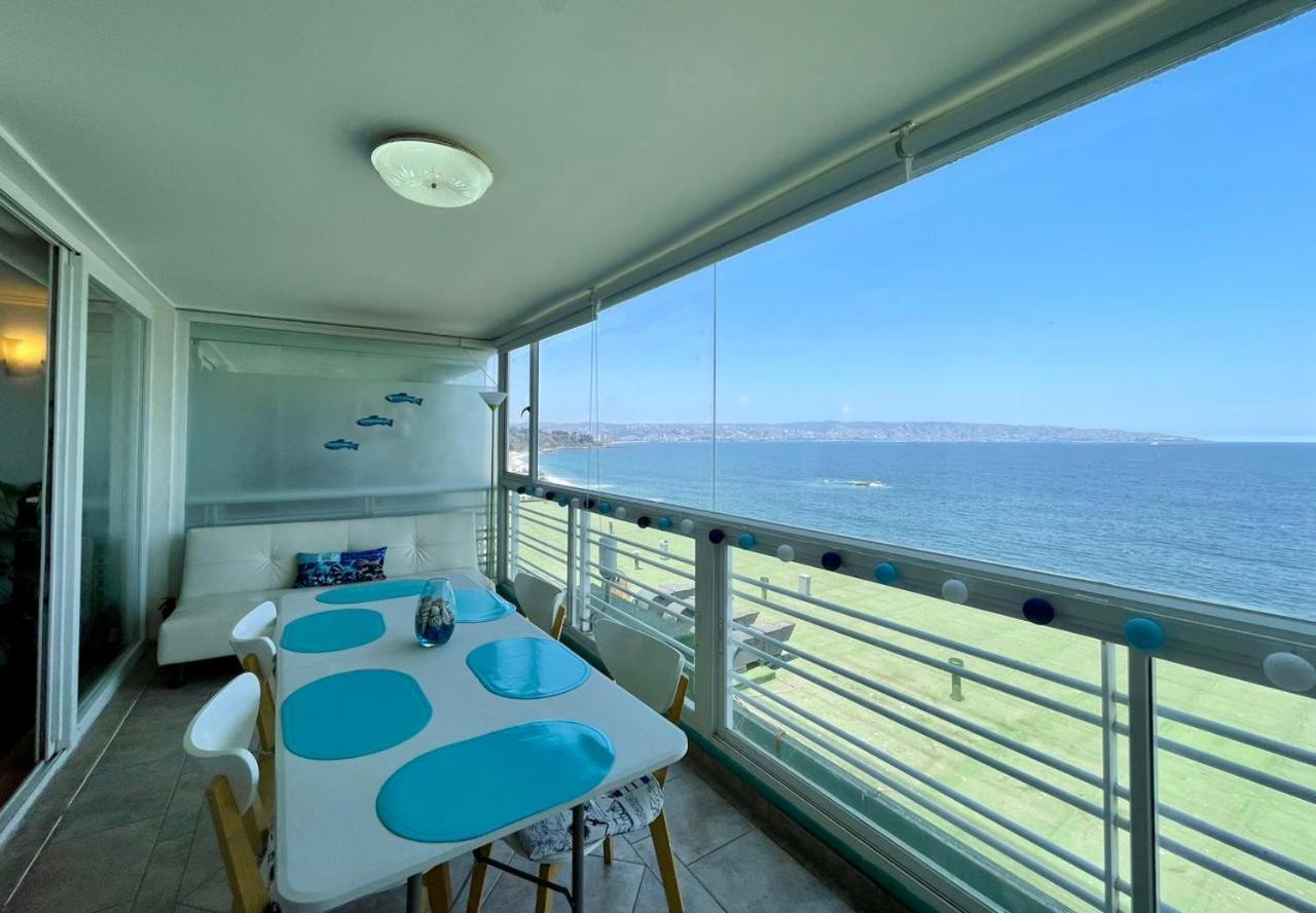 El Encanto De Renaca Vina Del Mar, Excelente Vista Al Mar Bajada Directa A La Playa Apartamento *